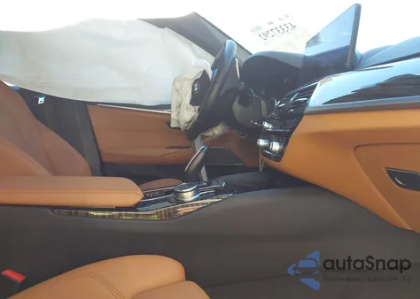 2021 BMW 530I xDrive из США, поврежденный, VIN WBA13BJ04MCF28554